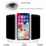 Wholesale iPhone 11 (6.1in) / iPhone XR Privacy Anti-Spy Full Cover Tempered Glass Screen Protector (Black)